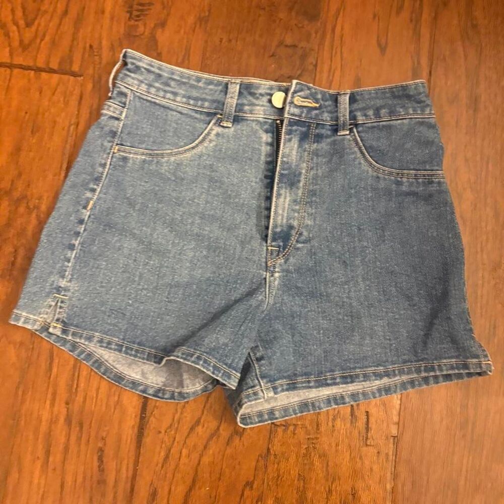 Aerie Women's Blue and Navy Shorts